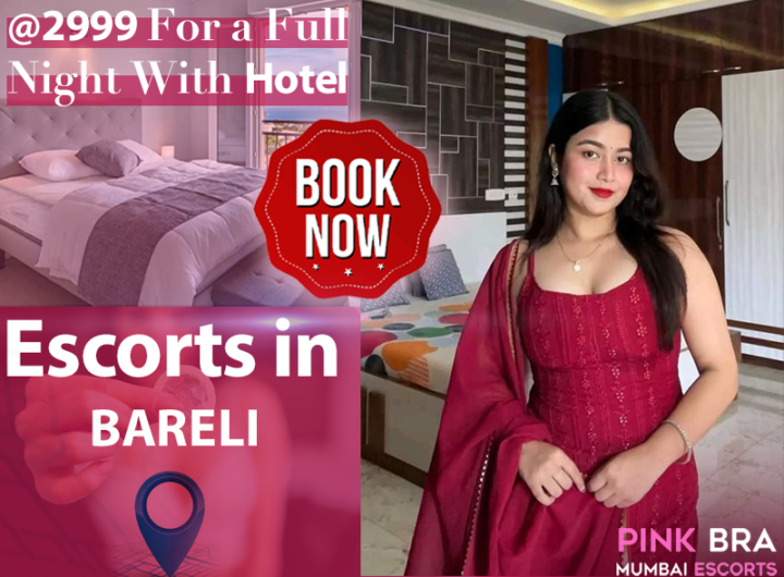 Escorts In Bareli with pink bra