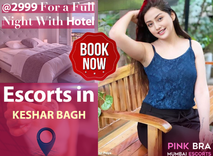 Escorts in Keshar Bagh Road with Pinkbra Escorts